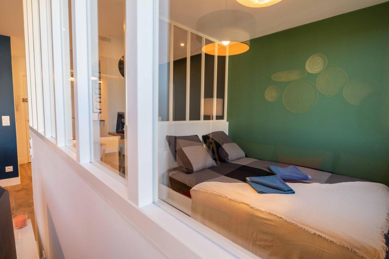 Goxoa - Appartement Au Calme, Centre Ville, Parking - Wifi 앙다이 외부 사진