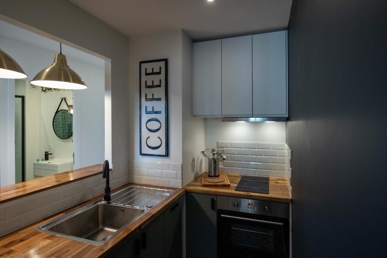 Goxoa - Appartement Au Calme, Centre Ville, Parking - Wifi 앙다이 외부 사진